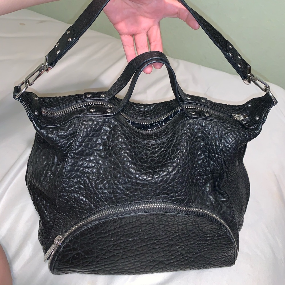 L.A.M.B. Leather bag.